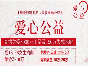 紫云捐卵助孕生子 爱心志愿者招募